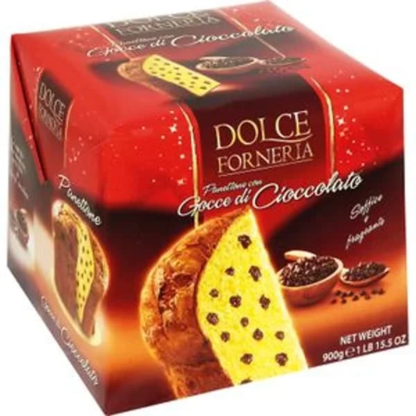 Panettone con Pepitas de Chocolate - 0.9 kg - Imagen del producto en Findit