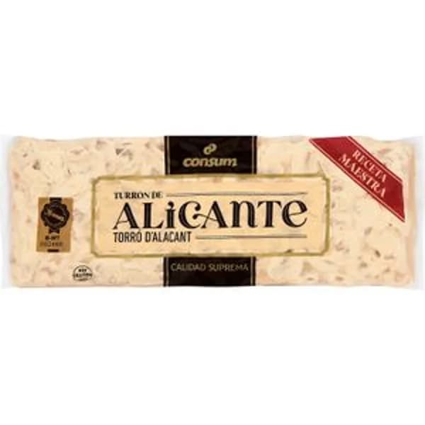 Turrón Alicante Premium - 0.25 kg - Imagen del producto en Findit