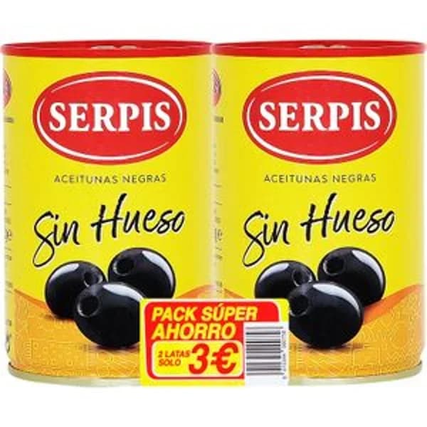 Aceitunas Negras Pack de dos - 0.26 kg - Imagen del producto en Findit