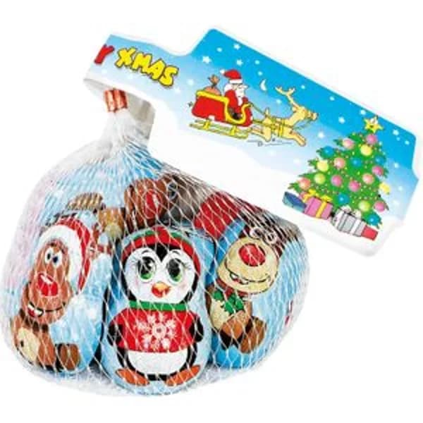 Red Figuritas Choco Navidad - 0.08 kg - Imagen del producto en Findit