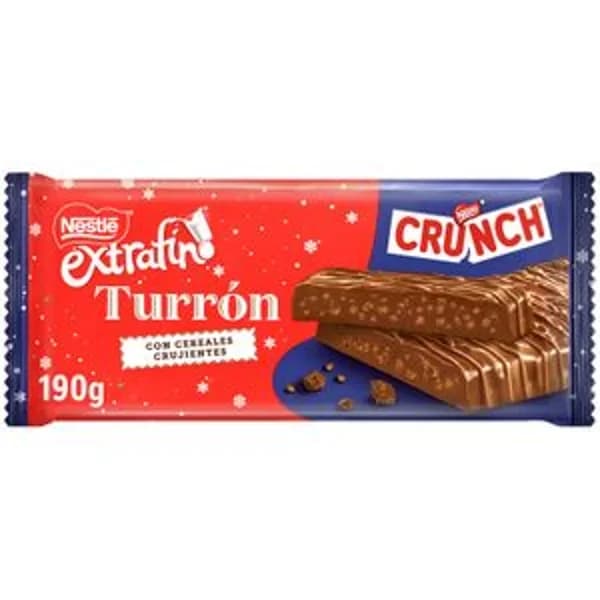 Turrón Crunchy Chocolate - 0.16 kg - Imagen del producto en Findit