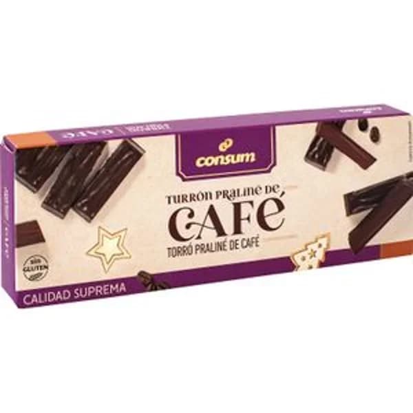 Turrón de Café Praliné - 0.13 kg - Imagen del producto en Findit