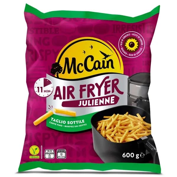 Patatas fritas corte fino Julienne McCain Airfryer bolsa 600 g - 0.6 kg - Imagen del producto en Findit