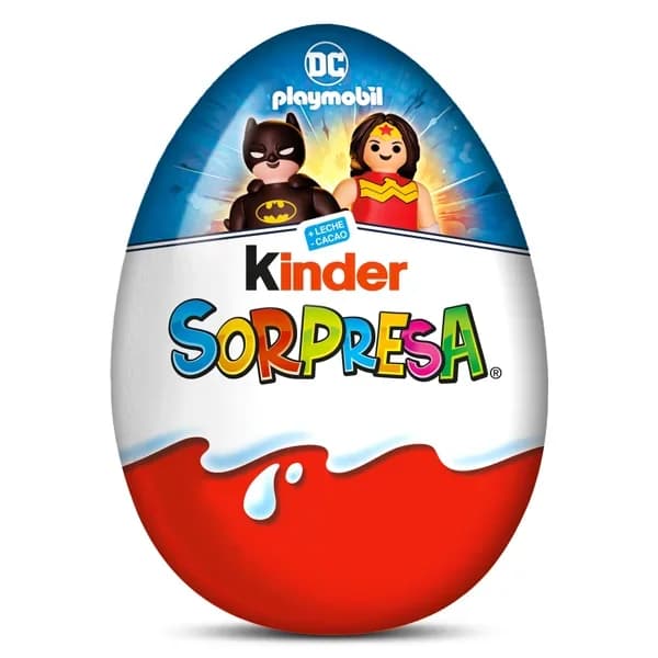 Huevo de chocolate con sorpresa Kinder 20 g - 0.02 kg - Imagen del producto en Findit