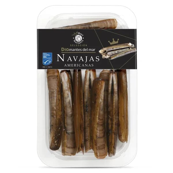 Navajas crudas MSC Mari Marinera de Dia bandeja 300 g - 0.3 kg - Imagen del producto en Findit