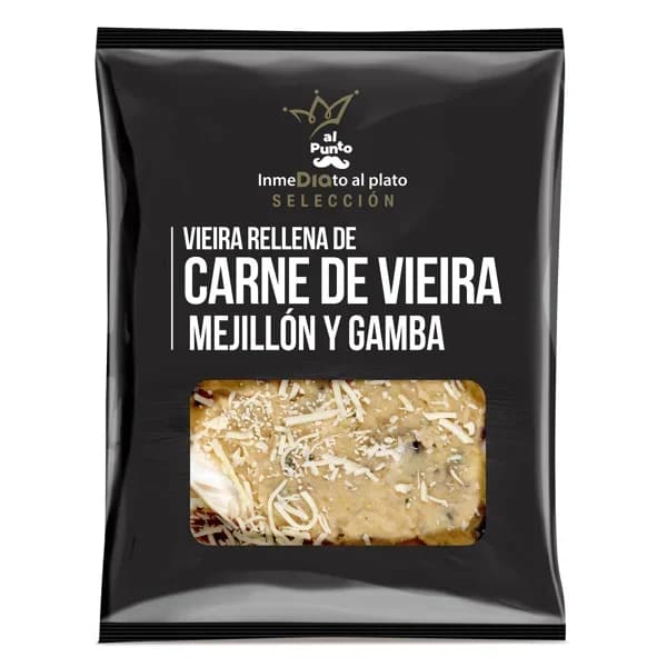 Vieira rellena de carne de vieira, mejillón y gambas Al Punto Dia bolsa 110 g - 0.11 kg - Imagen del producto en Findit