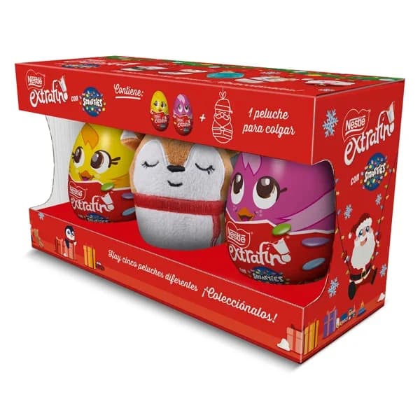Huevos de chocolate + peluche Nestlé caja 80 g - 0.08 kg - Imagen del producto en Findit