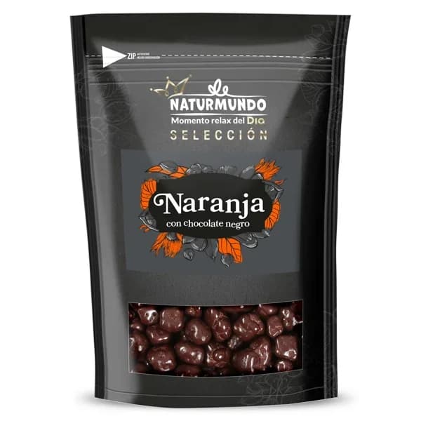 Naranja con chocolate negro Naturmundo de Dia bolsa 150 g - 0.15 kg - Imagen del producto en Findit