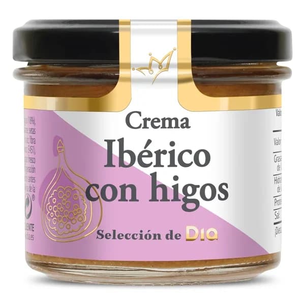 Paté de cerdo ibérico con higos Nuestra Alacena de Dia frasco 110 g - 0.11 kg - Imagen del producto en Findit