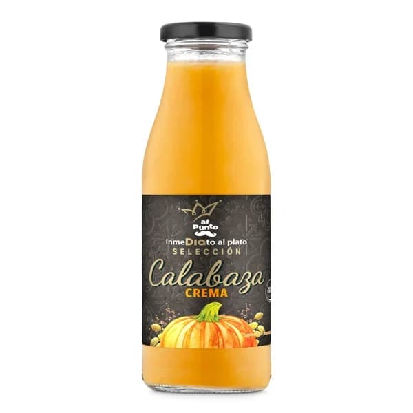 Crema de calabaza Al Punto Dia botella 490 ml - 0.49 l - Imagen del producto en Findit