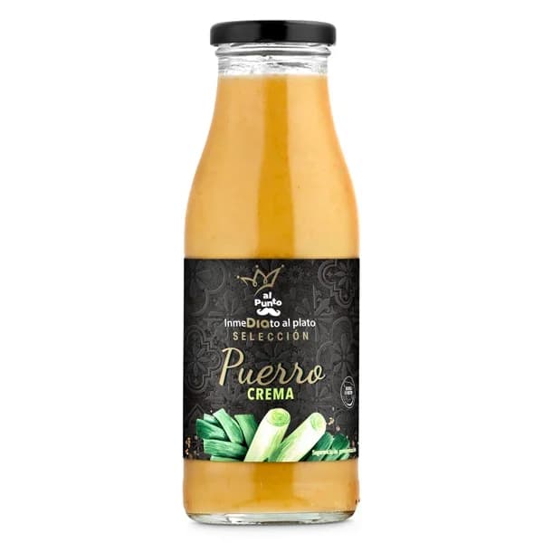 Crema de puerros Al Punto Dia frasco 500 ml - 0.49 l - Imagen del producto en Findit