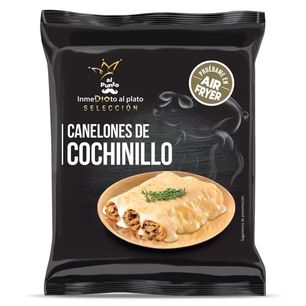 Canelones de cochinillo Al Punto Dia caja 300 g - 0.3 kg - Imagen del producto en Findit