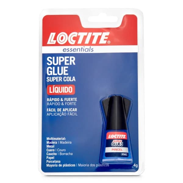 Pegamento super glue-3 con pincel Loctite blister 1 unidad - 1 ud - Imagen del producto en Findit