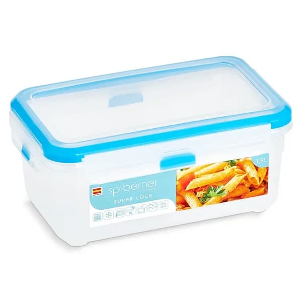 Recipiente hermético super lock rectangular 1,9 l Conservers 1 unidad - 1 ud - Imagen del producto en Findit