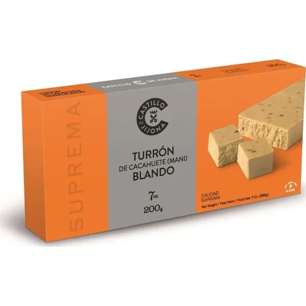 Turron Cacahuete Blando - 0.2 kg - Imagen del producto en Findit
