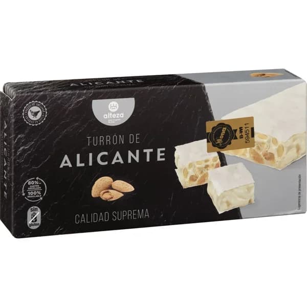 Turron Alicante Suprema - 0.25 kg - Imagen del producto en Findit