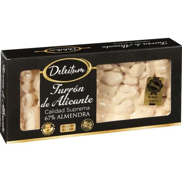 Turron Alicante Suprema - 0.25 kg - Imagen del producto en Findit