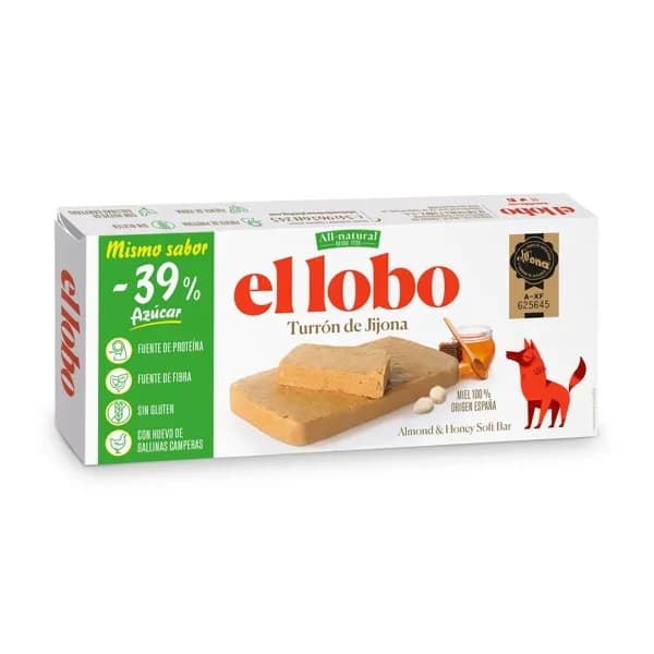 Turrón Blando -39% Azúcar 200G - 0.4 kg - Imagen del producto en Findit