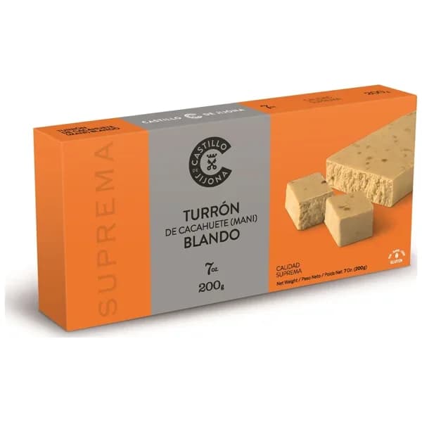 Turrón Blando de Cacahuete 200G - 0.2 kg - Imagen del producto en Findit