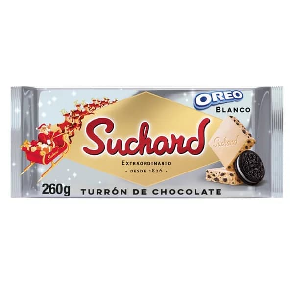 Turrón Chocolate Blanco y Oreo 230G - 0.21 kg - Imagen del producto en Findit