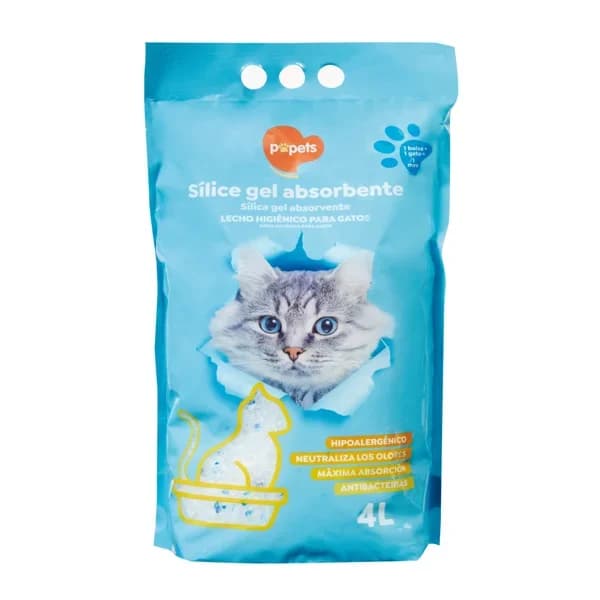 Sílice Gel Absorbente para Gatos 4L - 3.99 l - Imagen del producto en Findit