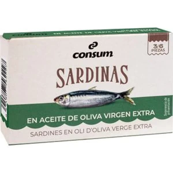 Sardina Fresca AOVE - 0.08 kg - Imagen del producto en Findit