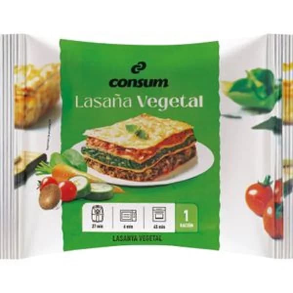 Lasaña Verduras - 0.3 kg - Imagen del producto en Findit