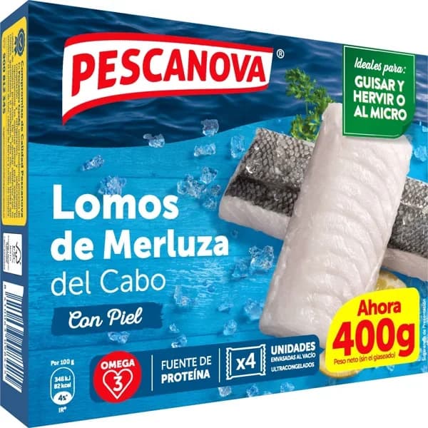 Lomos Merluza del Cabo - 0.4 kg - Imagen del producto en Findit