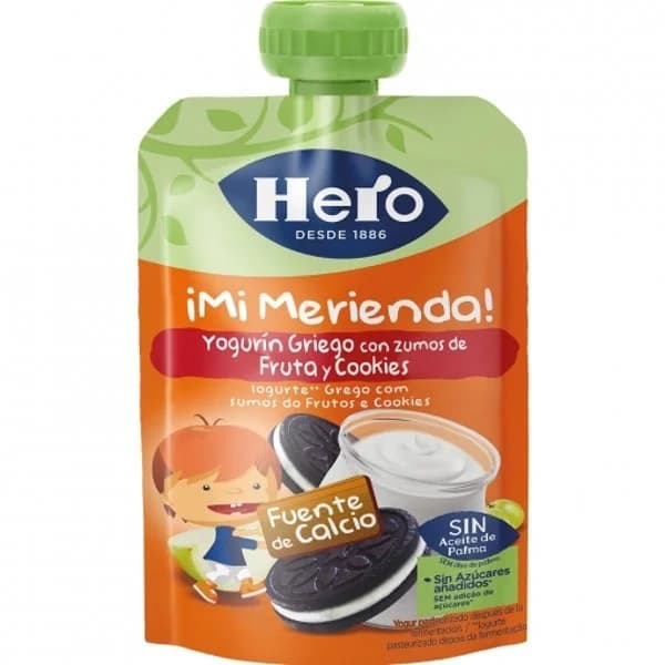 Pouche Supernanos Yogur Griego y Cookies - 0.1 kg - Imagen del producto en Findit