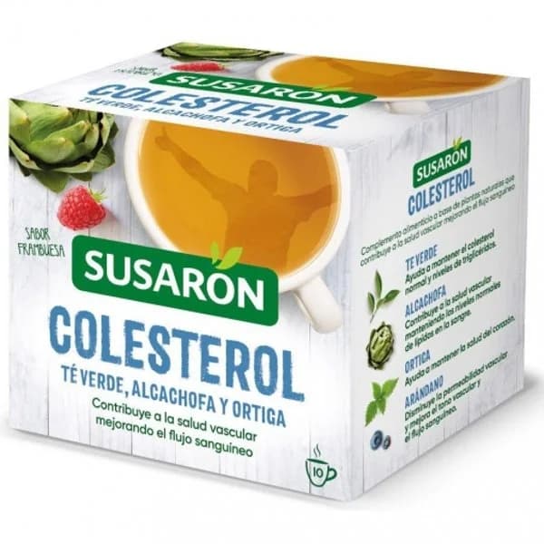 Infusión colesterol SUSARÓN, caja 10 sobres - 0.01 ud - Imagen del producto en Findit