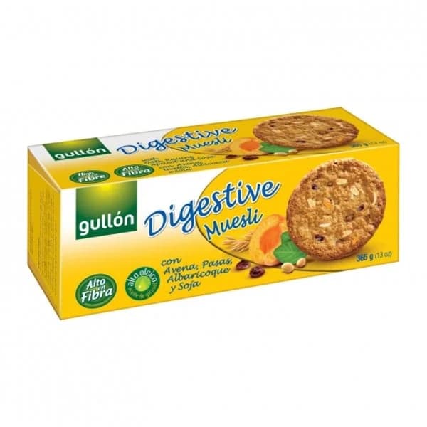 Galletas digestive con muesli Gullón caja 365 g - 0.36 ud - Imagen del producto en Findit