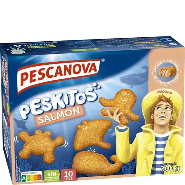 Peskitos de salmón 300 g - 0.3 ud - Imagen del producto en Findit