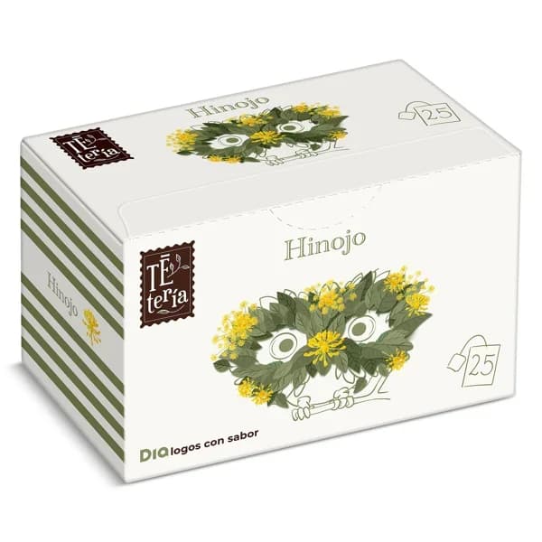 Infusión de hinojo Tetería de Dia caja 25 unidades - 26 ud - Imagen del producto en Findit
