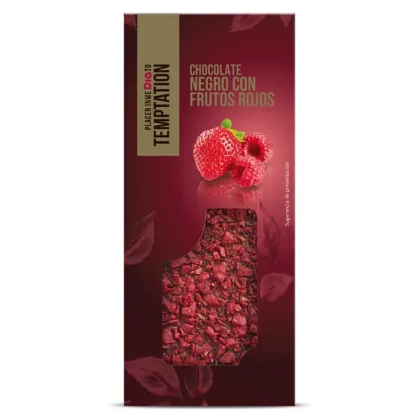 Chocolate negro con frutos rojos Temptation de Dia 100 g - 0.1 kg - Imagen del producto en Findit