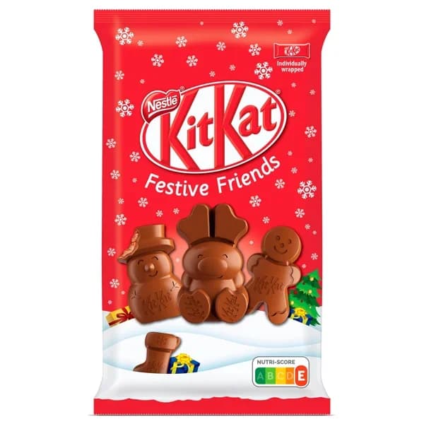 Figuras de chocolate festive friends Kit Kat bolsa 147 g - 0.24 kg - Imagen del producto en Findit