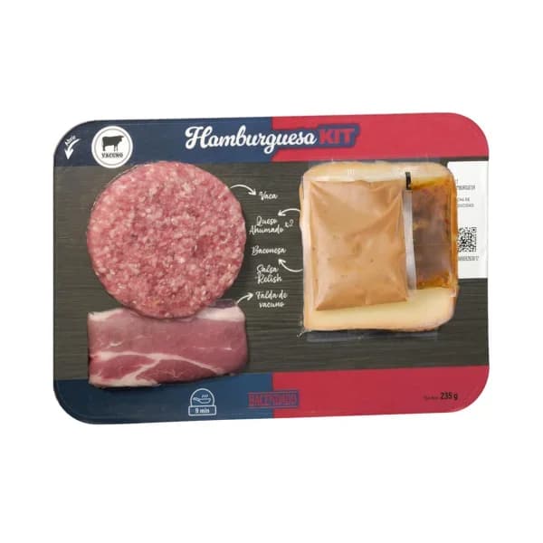 Kit hamburguesa de vaca madurada - 0.23 kg - Imagen del producto en Findit