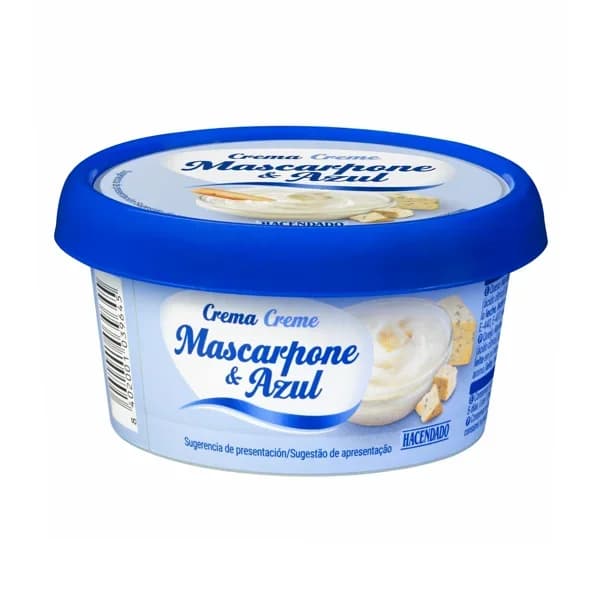 Crema de queso mascarpone y queso azul Hacendado - 0.15 kg - Imagen del producto en Findit