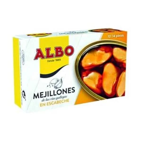 Mejillón en escabeche 10/14 115 g - 0.07 kg - Imagen del producto en Findit
