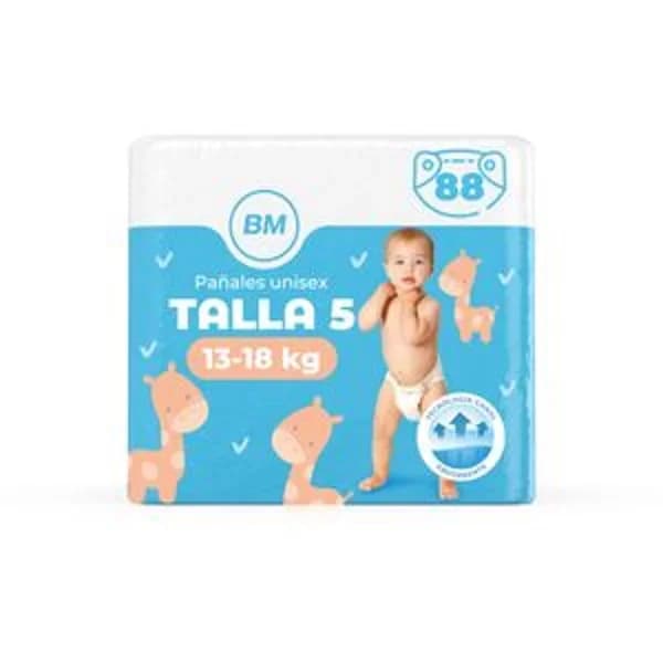 Pañal pasitos 13-18kg. paquete 88 unidades - 87.25 ud - Imagen del producto en Findit
