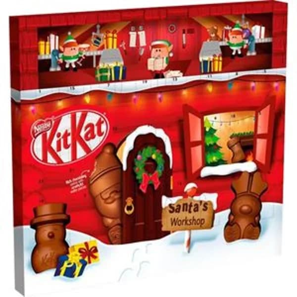 Calendario de adviento Kit Kat 250 g - 0.25 ud - Imagen del producto en Findit