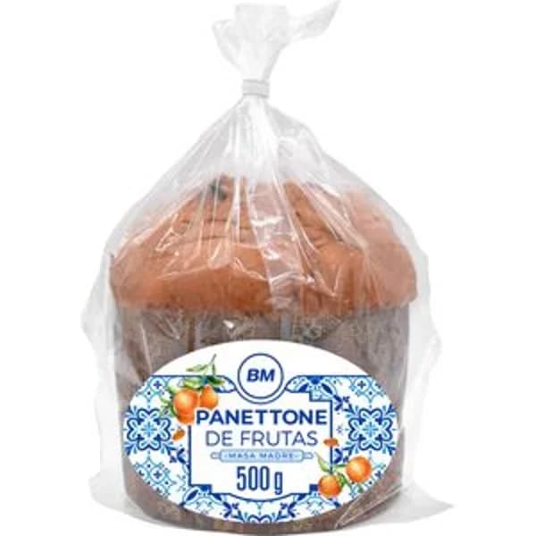 Panettone frutas 500 g - 0.5 kg - Imagen del producto en Findit