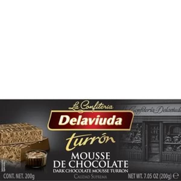 Turrón mousse de chocolate praliné 200 g - 0.2 kg - Imagen del producto en Findit