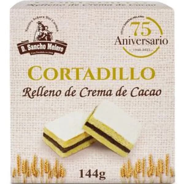 Cortadillo relleno de chocolate 144 g - 0.14 kg - Imagen del producto en Findit