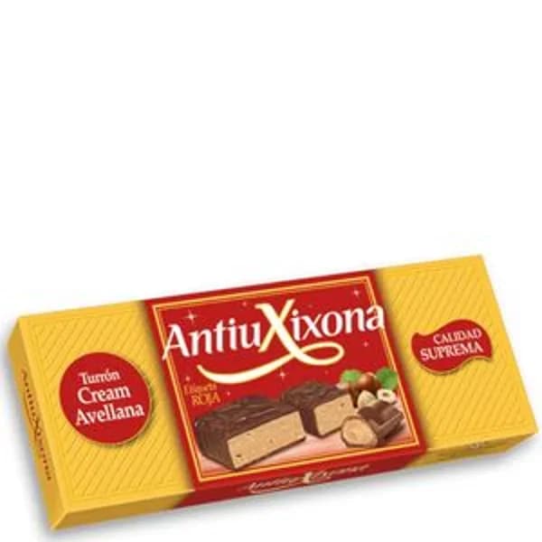 Turrón con crema de avellana 140 g - 0.14 kg - Imagen del producto en Findit