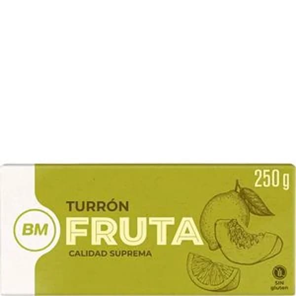 Turrón de fruta 250 g - 0.25 kg - Imagen del producto en Findit