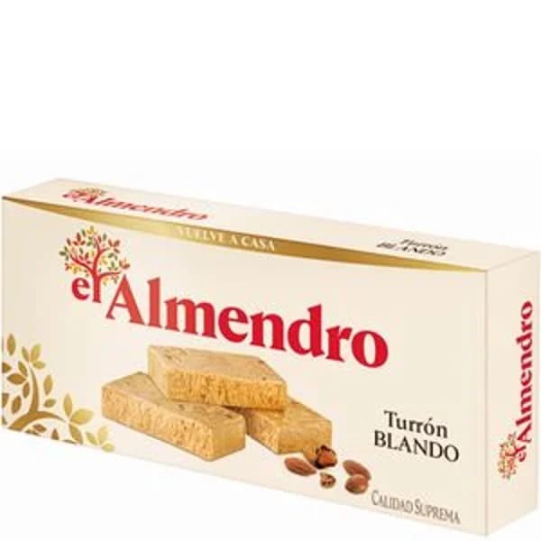 Turrón blando supremo 250 g - 0.25 kg - Imagen del producto en Findit