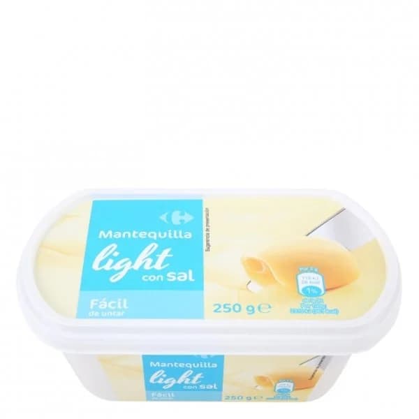 Mantequilla light con sal Carrefour 250 g. - 0.25 kg - Imagen del producto en Findit