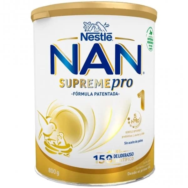 Leche infantil para lactantes en polvo Nestlé Nan Supreme Pro 1 lata 800 g. - 0.8 kg - Imagen del producto en Findit