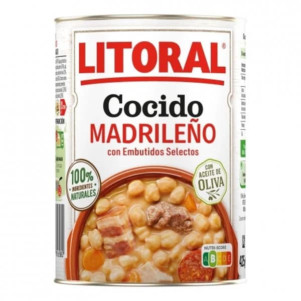Cocido madrileño 440 g - 0.42 kg - Imagen del producto en Findit