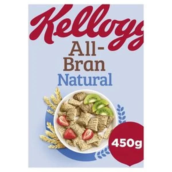 Cereales de desayuno natural Kellogg's All-Bran caja 450 g - 0.45 kg - Imagen del producto en Findit